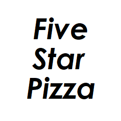 five star pizza menu tower road