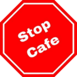 STOP Cafe Pizza & Grille logo