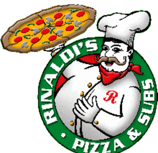 Rinaldi Pizza & Sub Shop Logo