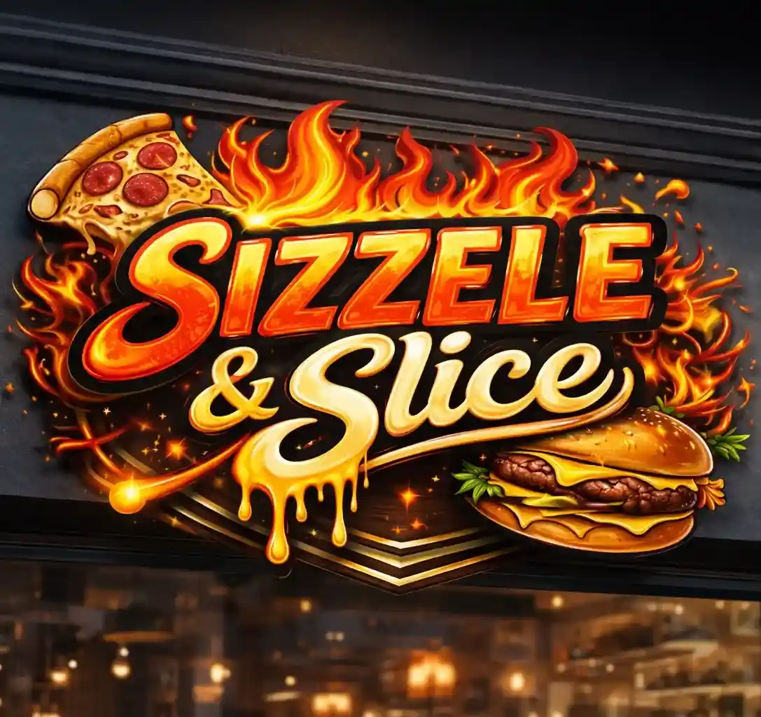 Sizzle & Slice logo