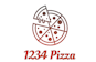 1234 Pizza logo