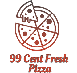 99 Cent Fresh Pizza logo