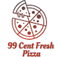 99 Cent Fresh Pizza logo