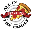 All In The Family Pizzeria logo
