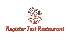 Register Test Restaurant