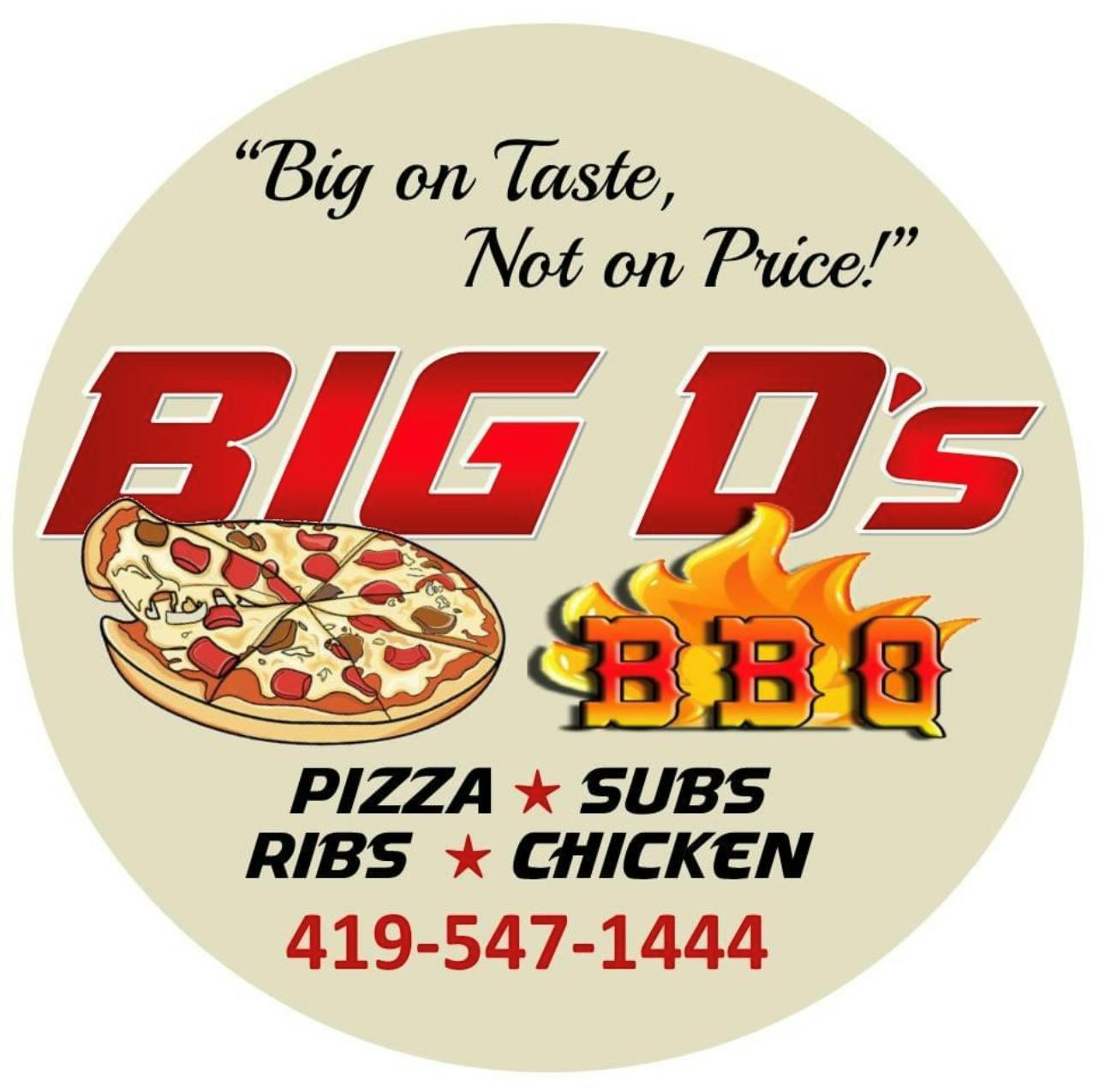 Big D's Pizza Logo