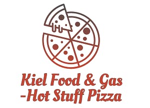 Kiel Food & Gas-Hot Stuff Pizza Logo