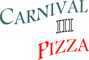 Carnival III Pizza Logo