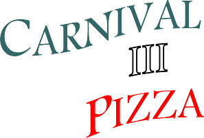 Carnival III Pizza logo