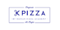 K Pizza "Roman Style Pizza al Taglio" logo
