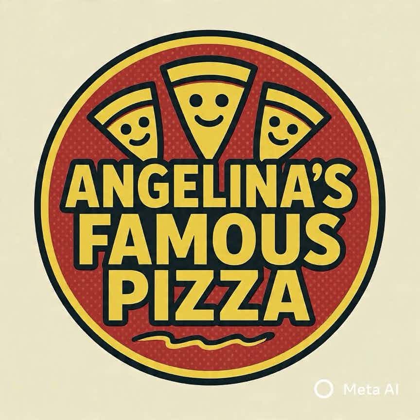 Angelina's Famous Pizza logo
