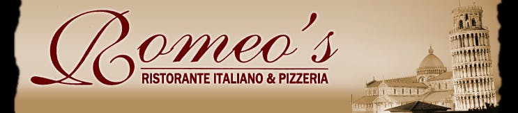 Romeo's Restaurant & Pizza Logo