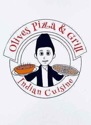Olives Pizza & Grill Indian Cuisine Logo