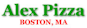 Alex Pizza & Grill logo