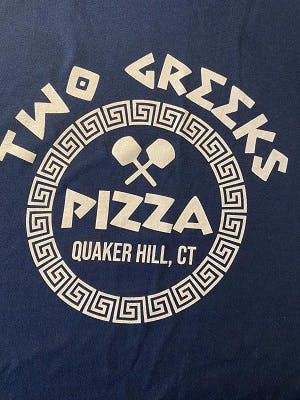 Two Greeks Pizza Logo