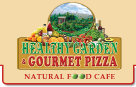 Healthy Garden & Gourmet Pizza logo