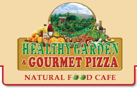 Healthy Garden & Gourmet Pizza Logo