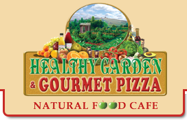 Healthy Garden & Gourmet Pizza logo