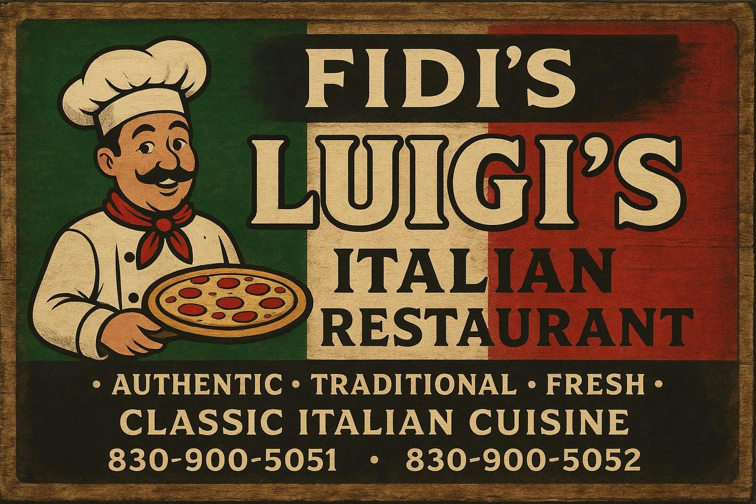 Luigi's Italian Restaurant Logo