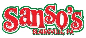 Sansos Pizzeria & 6 Packs - Blairsville Logo