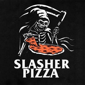 Slasher Pizza Logo