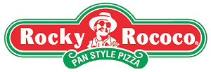 Rocky Rococo Pan Style Pizza logo