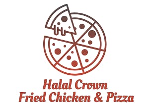 Halal Crown Fried Chicken & Pizza Logo
