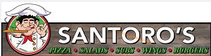 Santoro's Pizza Logo