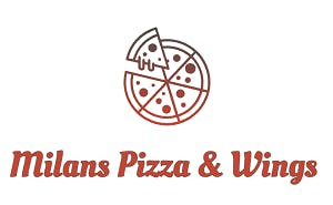 Milans Pizza & Wings Logo