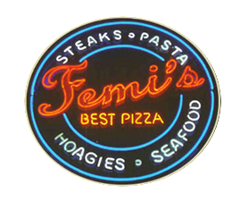 Femi's Pizza logo