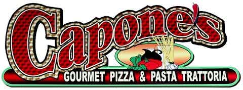 Capone's Gourmet Pizza & Pasta logo