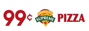 99 Cent Supreme Pizza logo