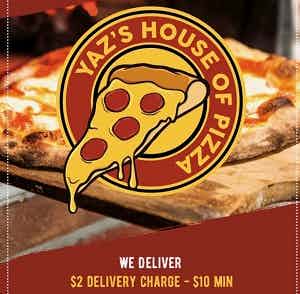 Yaz's House of Pizza logo