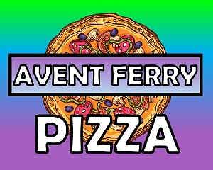 Avent Ferry Pizza logo