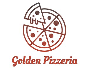 Golden Pizzeria Logo