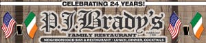 PJ Brady's Bar & Restaurant Logo