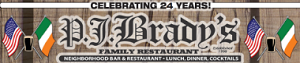 PJ Brady's Bar & Restaurant logo