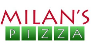 Milan's Pizza Logo