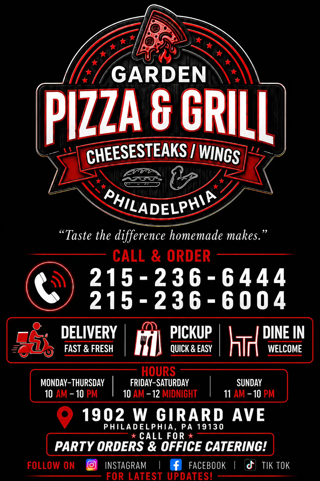 Garden's Pizza & Grill