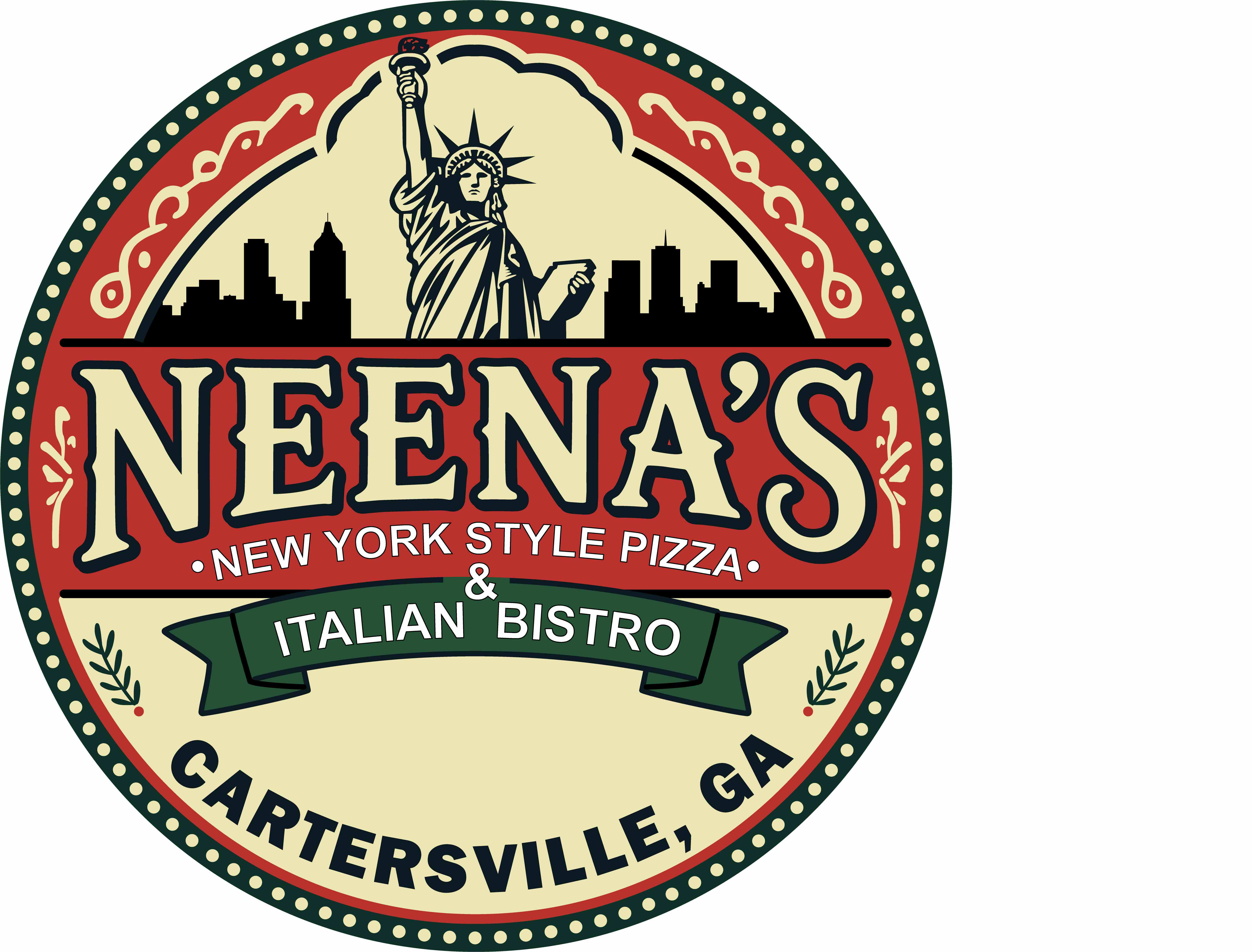 Neena's New York Style Pizza logo