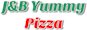 J&B Yummy Pizza logo