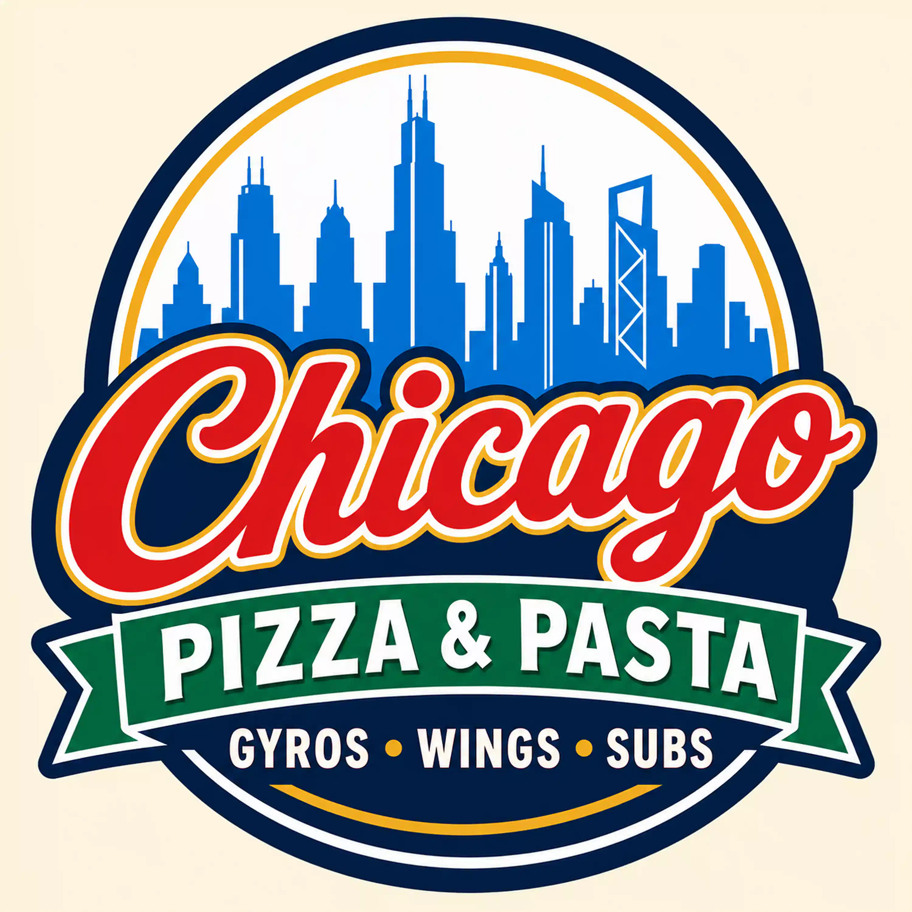 Chicago Pizza & Pasta logo
