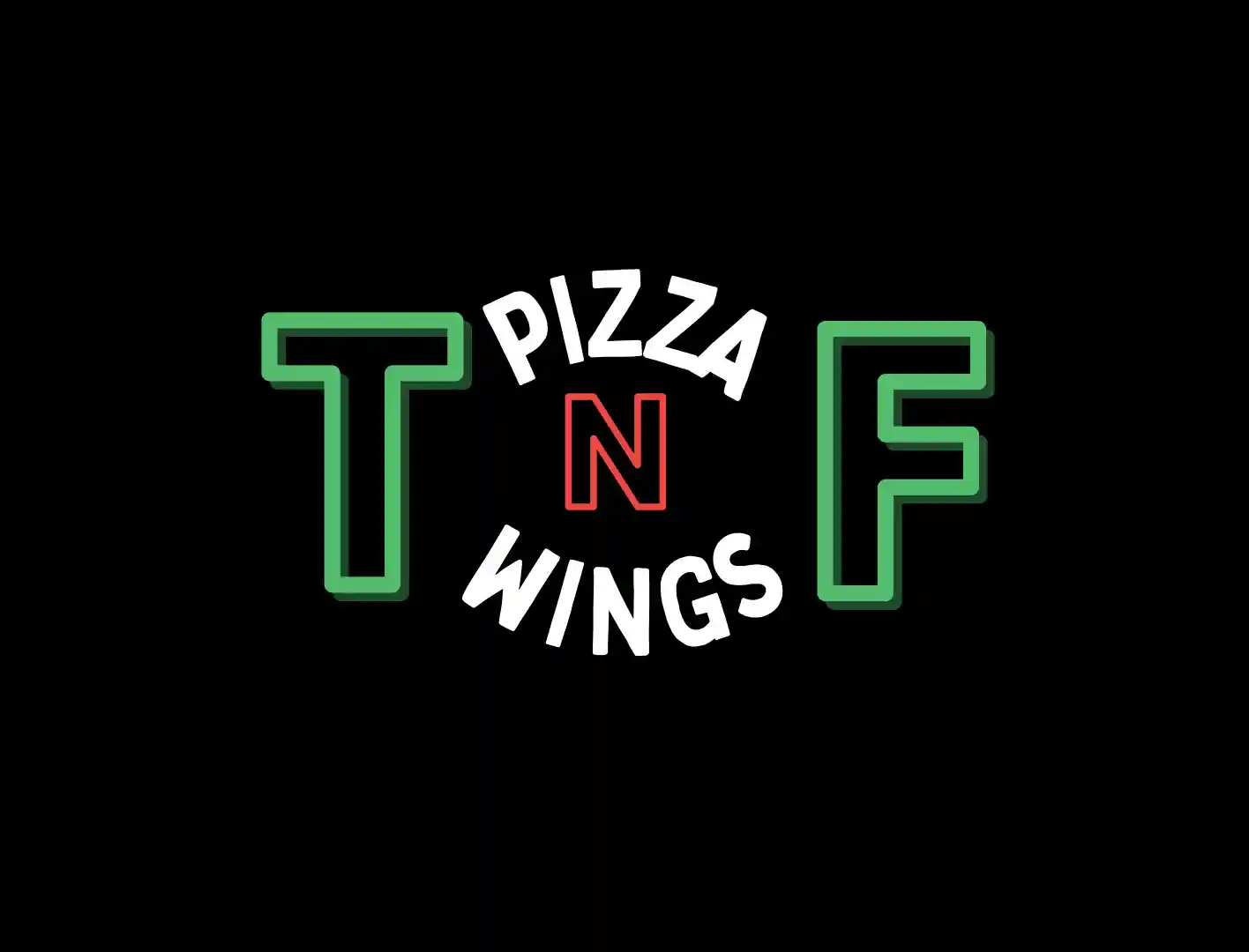 T & F Pizza logo