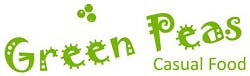 Green Peas Casual Food Logo