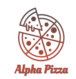 Alpha Pizza Logo
