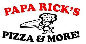 Papa Rick's Pizza Logo