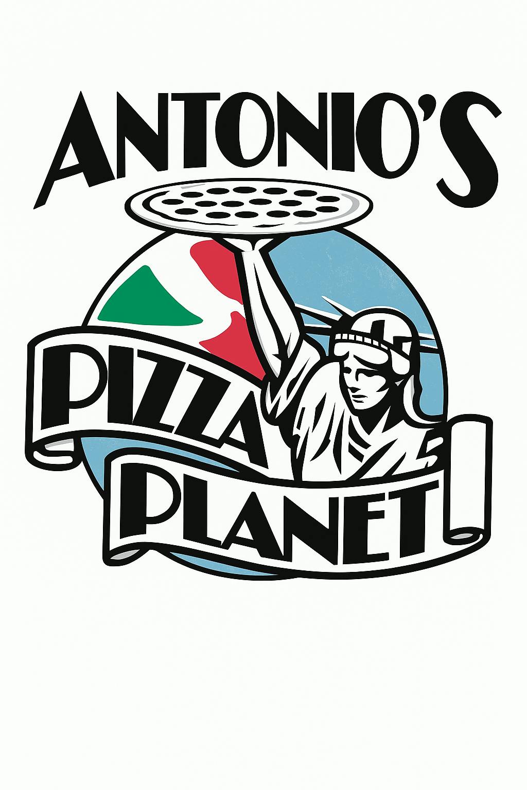 Antonio's Pizza Planet Logo