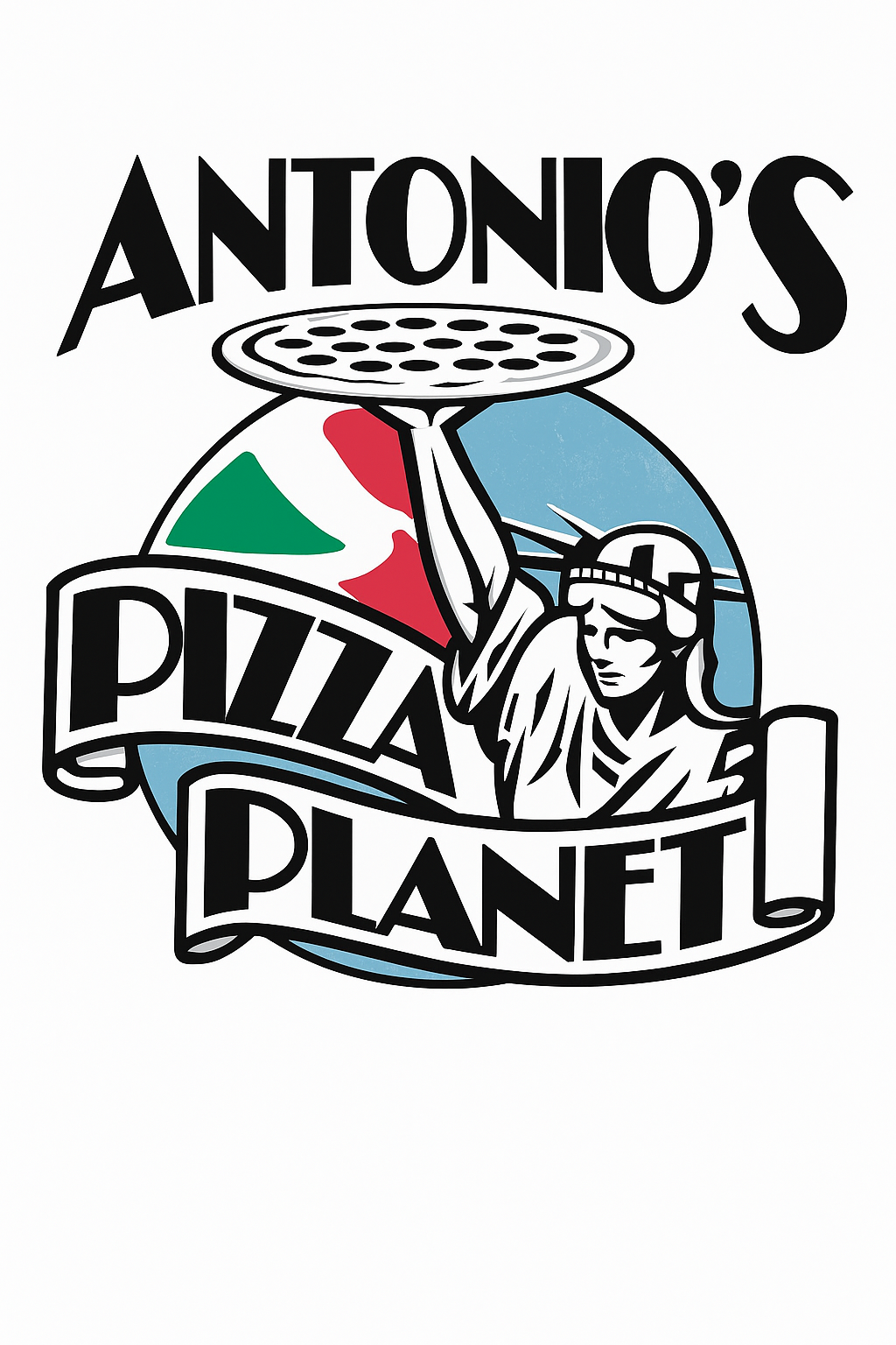 Antonio's Pizza Planet logo