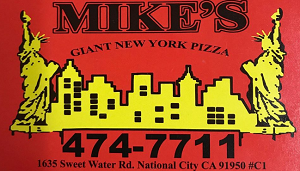 Mike's NY Giant Pizza logo