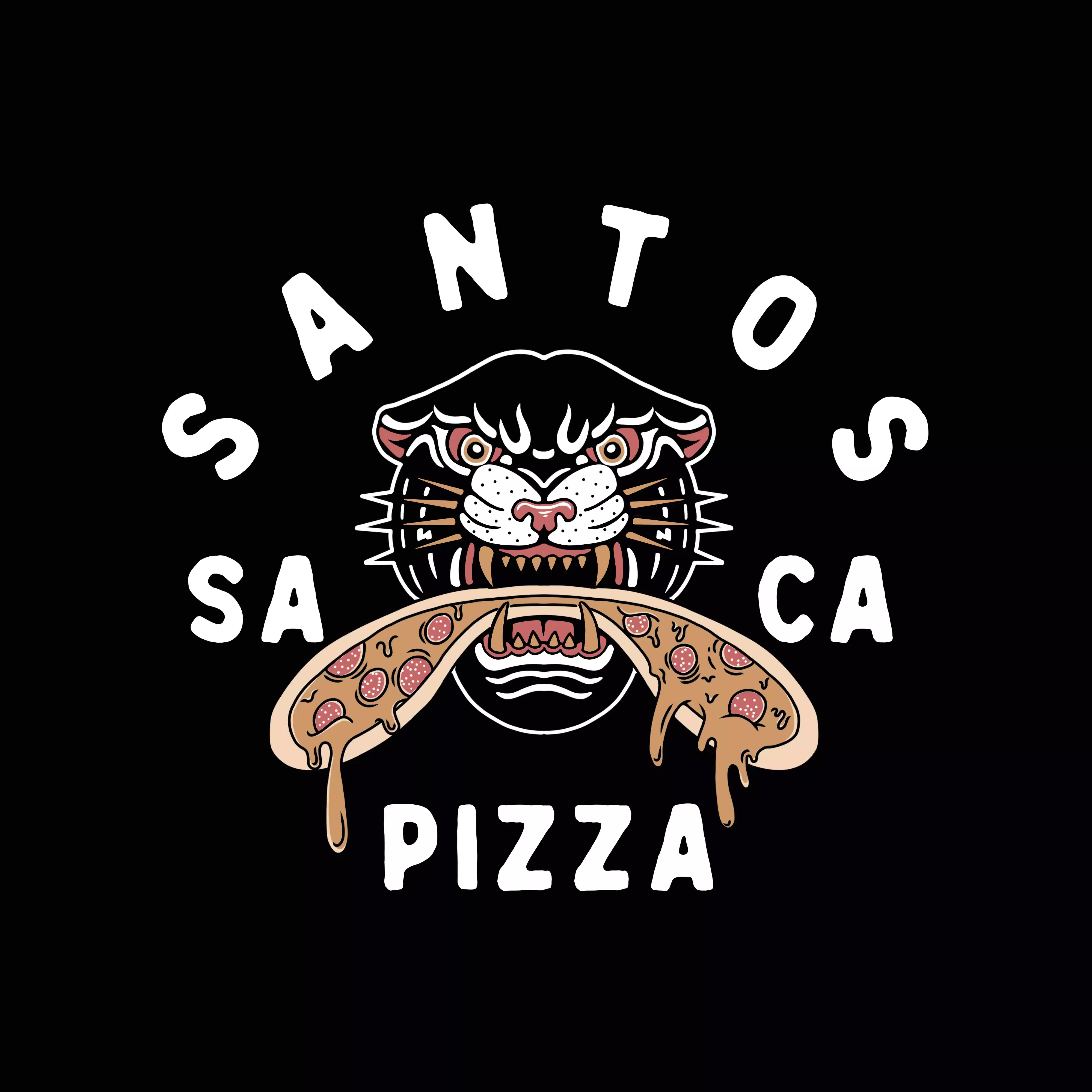 Santos Pizza logo